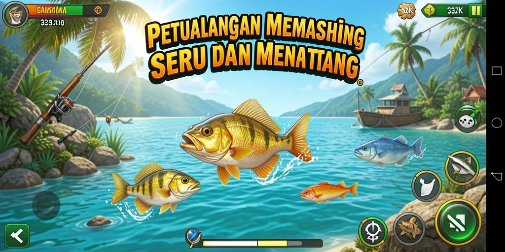 Tangkapan ikan yang spektakuler dalam game 33ZK.
