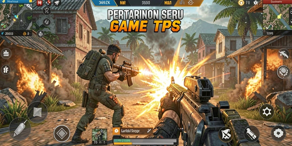 Tangkapan layar dari gameplay 369ZK yang mendebarkan.
