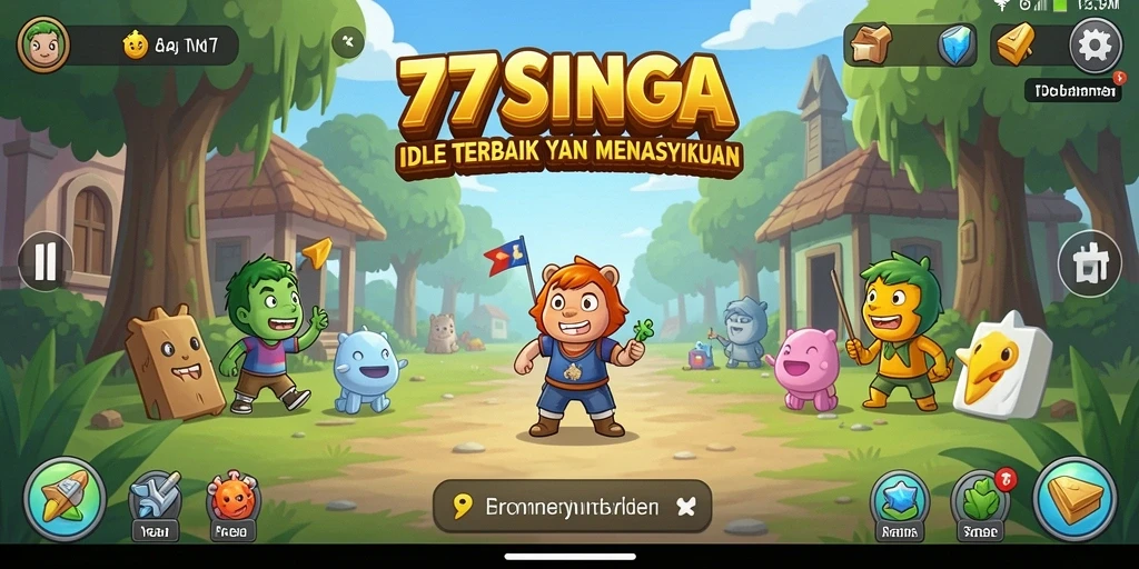 Tampilan gameplay menarik dari 77SINGA dengan karakter dan grafis yang memukau.