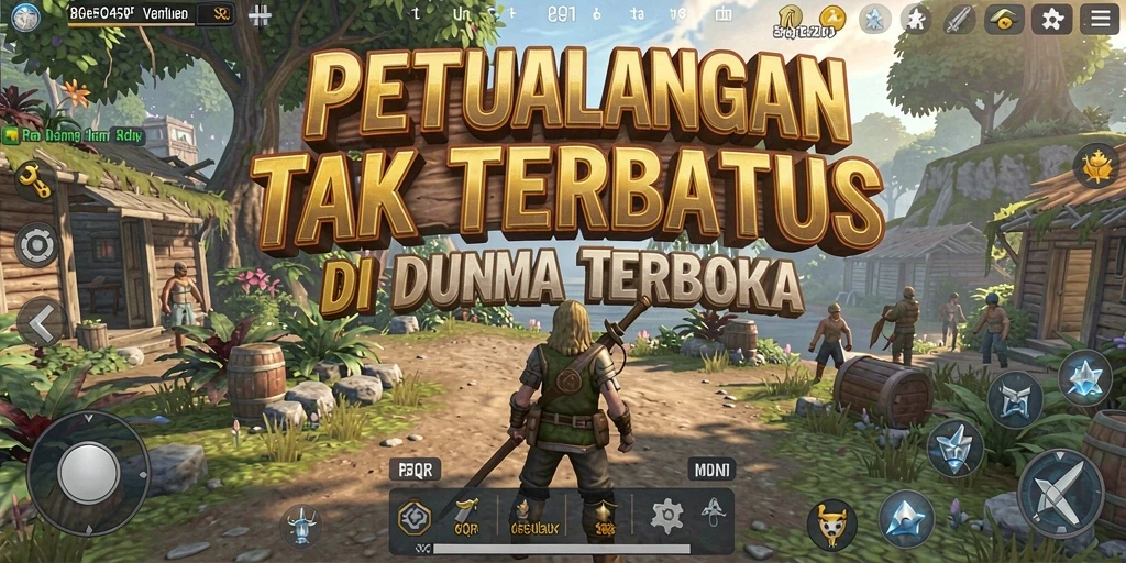 Tampilan gameplay Open World yang memukau dan mendebarkan.