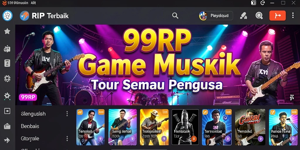 Tampilan gameplay <strong>99RP</strong> yang menarik dan interaktif.