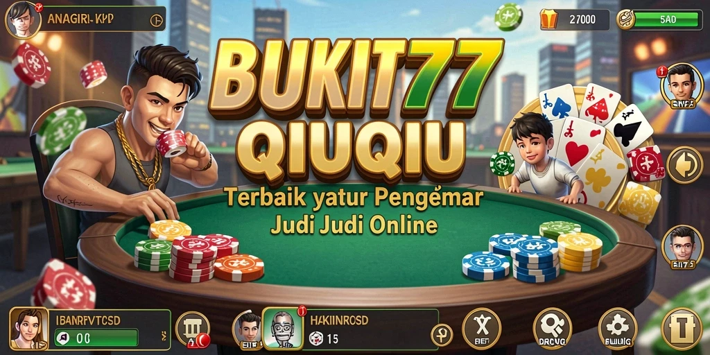 Tampilan gameplay menarik dalam BUKIT777 QiuQiu.