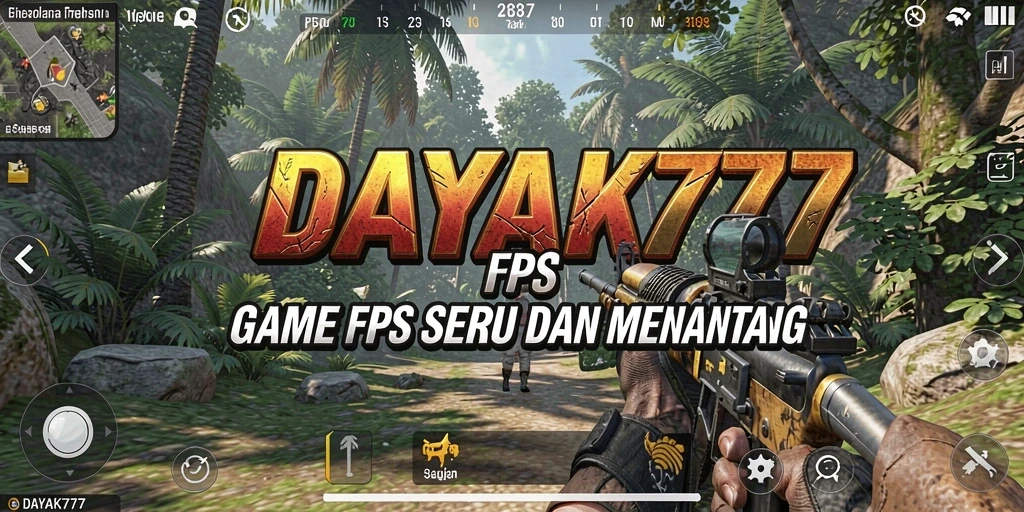 Tampilan menarik gameplay <strong>DAYAK777</strong> dengan aksi menembak yang mendebarkan.