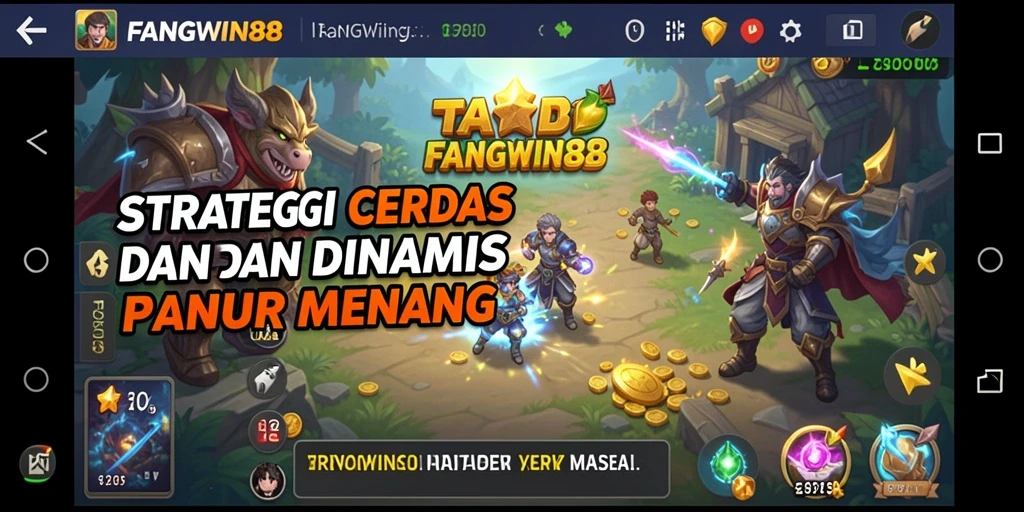 Tampilan menarik dari gameplay strategis FANGWIN88 yang mendebarkan.