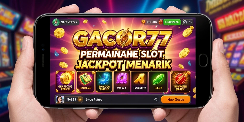 Tampilan gameplay GACOR77 yang menarik dengan berbagai tema Slot.