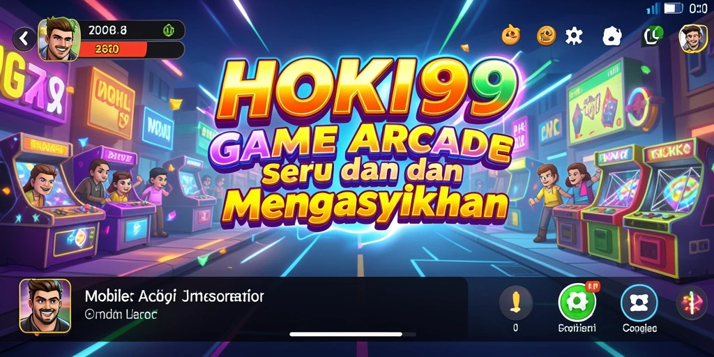 Tangkapan layar HOKI99 menampilkan aksi seru dalam gameplay Arcade.