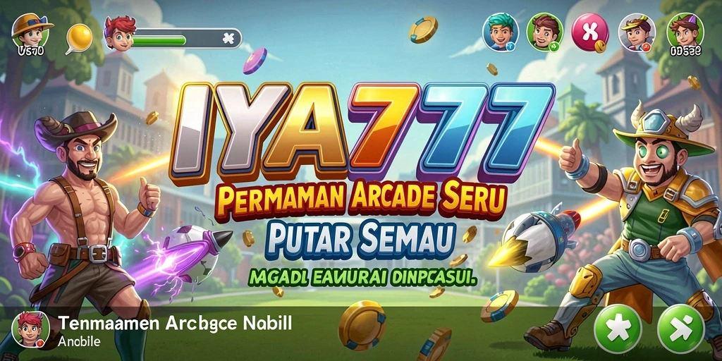 Screenshot IYA777 menampilkan aksi gameplay Arcade yang seru dan menantang.