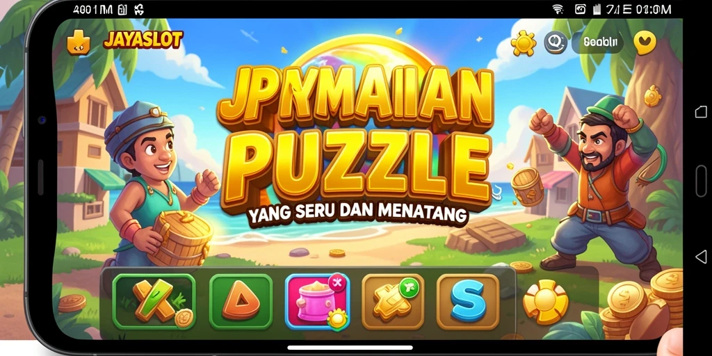 Tampilan gameplay menarik dari JAYASLOT yang penuh tantangan.