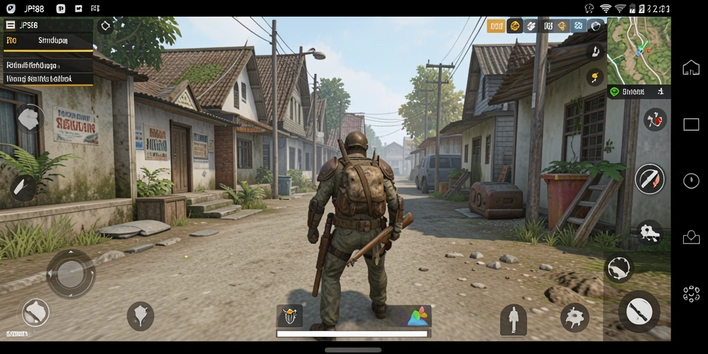 Tampilan utama gameplay <strong>JPS88</strong> menampilkan karakter dan lingkungan yang hidup.