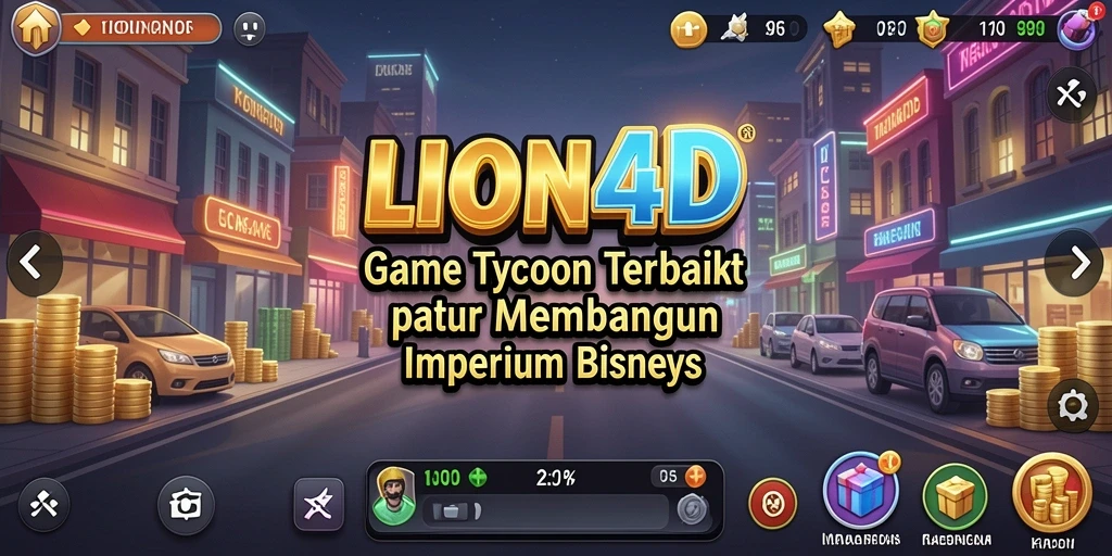Tampilan gameplay LION4D yang menarik dan strategis.