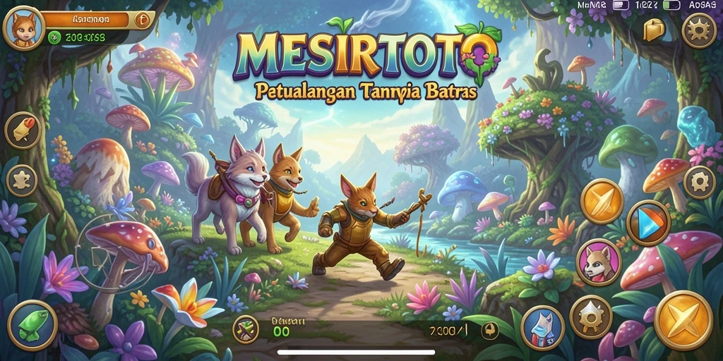 Gameplay seru di <strong>MESIRTOTO</strong> dengan grafis menawan dan petualangan mendebarkan.