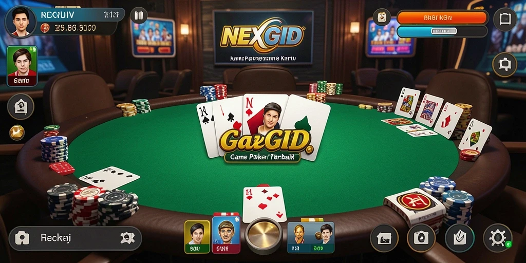 Tampilan gameplay NEXGID yang seru dan interaktif.
