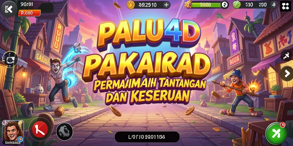 Tampilan gameplay seru dan menantang di PALU4D.