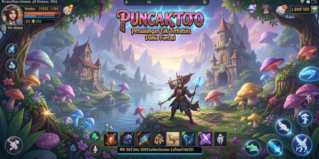 Tampilan gameplay PUNCAKTOTO yang mengasyikkan dan penuh aksi petualangan.