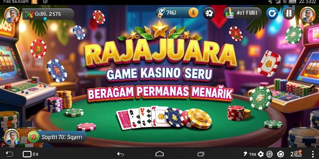 Tampilan menarik dari gameplay RAJAJUARA yang penuh aksi Kasino.
