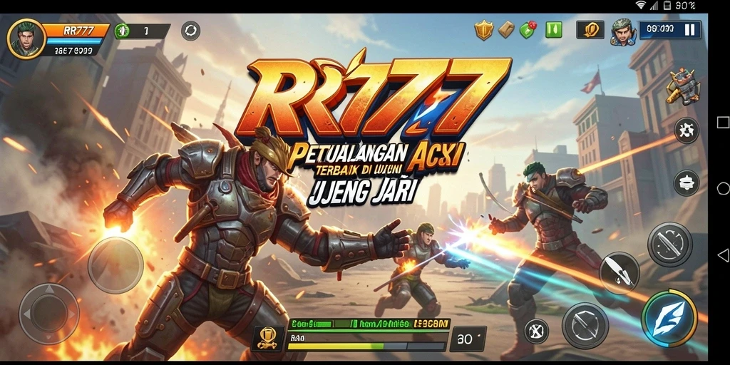 Tangkapan layar dari gameplay mendebarkan di RR777.