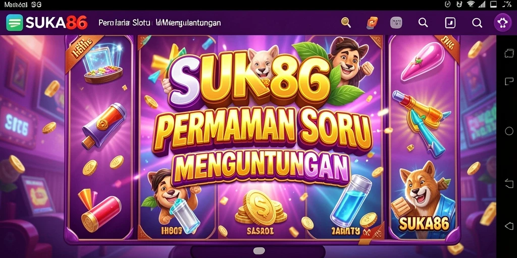 Screenshot gameplay SUKA86 menunjukkan keseruan bermain Slot dengan grafis memukau.